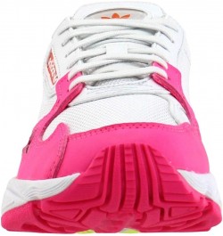 Women's Originals Falcon Shock Pink/Solar Yellow/Raw White Nylon Casual Shoes 6 M US $51.30 Fashion Sneakers