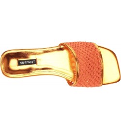 Womens Mends Flat Sandal Orange 800 $19.95 Sandals