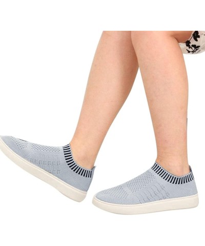 Woven and Women Casual Mesh Round Outdoor Shoes Summer Toe Breathable Fly Spring Women's Casual Shoes Extra Large Size Shoes ...