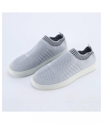 Woven and Women Casual Mesh Round Outdoor Shoes Summer Toe Breathable Fly Spring Women's Casual Shoes Extra Large Size Shoes ...