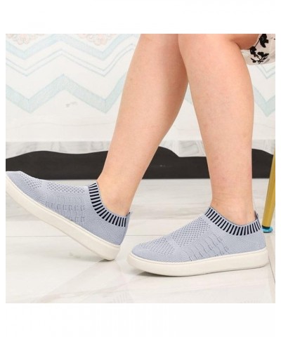 Woven and Women Casual Mesh Round Outdoor Shoes Summer Toe Breathable Fly Spring Women's Casual Shoes Extra Large Size Shoes ...