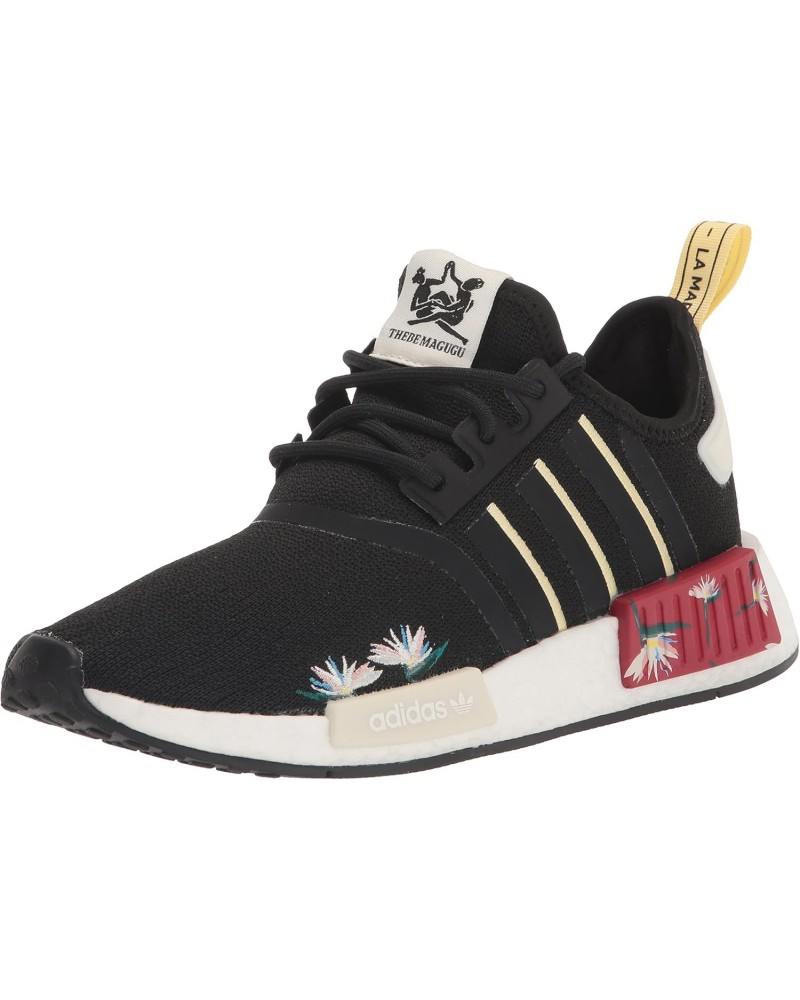 Originals Womens NMD_R1 Black/Almost Yellow/Power Red 7, 7 $33.17 Athletic Shoes