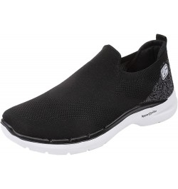 Casual Sneakers for Men Soft Sole Trainers Slip On Sneakers Cycling Shoes for Men 1-black $22.10 Athletic Shoes