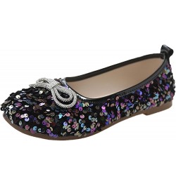 Summer Fashion Women's Sports Shoes Sequins Shiny Bow Breathable and Comfortable Casual Shoes for Women Cute Casual Black $15...