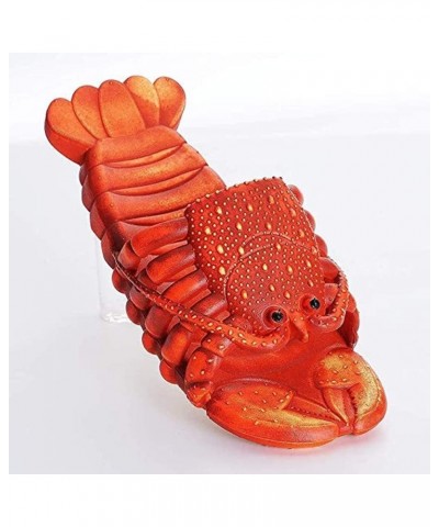 Lobster Slippers Summer Funny Animal Flip Flops Kids Cute Beach Shoes Women Soft Creative Shower Sandals Men Casual Waterproo...