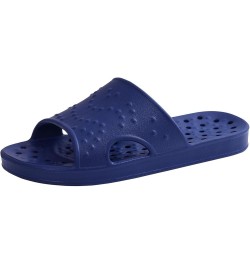 Shower Shoes for Women with Arch Support Quick Drying Pool Slides Lightweight Beach Sandals with Drain Holes Navy $10.91 Sandals