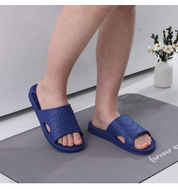 Shower Shoes for Women with Arch Support Quick Drying Pool Slides Lightweight Beach Sandals with Drain Holes Navy $10.91 Sandals