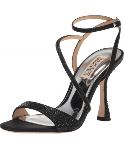 Women's Sally Heeled Sandal Black $38.91 Sandals