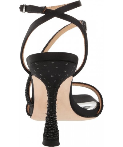 Women's Sally Heeled Sandal Black $38.91 Sandals