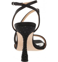 Women's Sally Heeled Sandal Black $38.91 Sandals