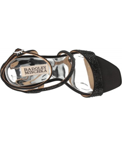 Women's Sally Heeled Sandal Black $38.91 Sandals