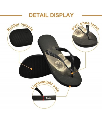 Flip Sandal Men Women Flip Flops for Hotel Spa Home Slippers Bedroom Travel S-XXL Multi 4 $13.08 Slippers