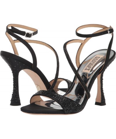 Women's Sally Heeled Sandal Black $38.91 Sandals