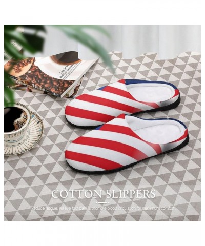 Soft Cotton Slippers For Men And Women Washable Bedroom Non Slip Rubber Sole Color2593 $18.37 Slippers