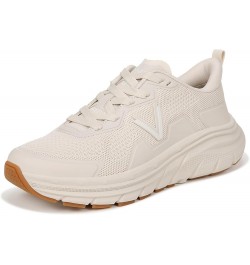 women's Walk Max Oxford Cream White Fabric $60.26 Athletic Shoes