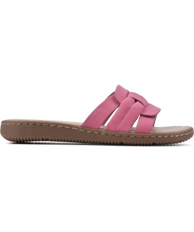 Women's Squarely Sandal Fuchsia/Nubuck $18.57 Sandals