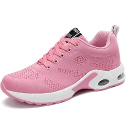 Women's Sports Shoes Mesh Breathable Running Training Shoes Lace-up Sports Low-top Shoes Fashionable Light Walking Shoes 40 1...