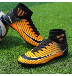 Competitive Unisex Soccer Shoes Men Women Indoor Outdoor Football Boots Athletic Turf Mundial Team Cleat Running Sports Light...