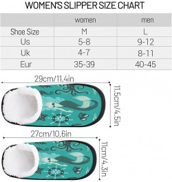 Elephants Lover Soft Women Slippers Cozy House Shoes Lightweight Fuzzy Slippers Memory Foam Slippers for Women Indoor and Out...