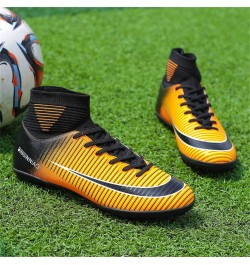 Competitive Unisex Soccer Shoes Men Women Indoor Outdoor Football Boots Athletic Turf Mundial Team Cleat Running Sports Light...