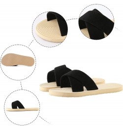 2023 Fashion Sandals for Women Slip on Platform Slippers Open Toe Beach Flat Sandals Summer Dress Sandals A Black $9.47 Athle...