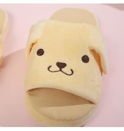 Cute Women's Fuzzy Slippers with Moving Ear,Kawaii Warm Indoor Slippers Christmas Slippers Gifts Yellow, Spring and Summer $1...