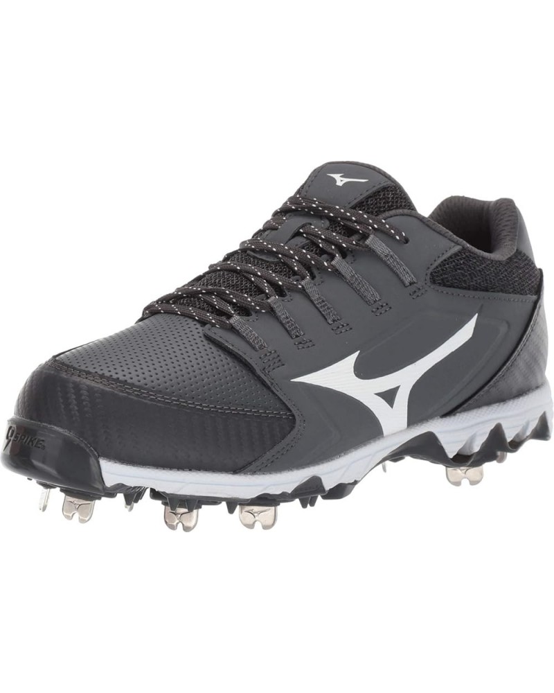 Softball Footwear Low Womens Metal Softball Cleat 5.5 Grey-white $28.41 Athletic Shoes