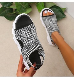 Sandals for Women Size 12 Wide Cute Women Sandals Fashion Summer Mesh Breathable Open Toe Comfortable Sandals (Beige, 6.5) 8....