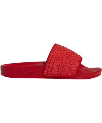 Women's Adilette Slides, 11, Red $20.72 Athletic Shoes