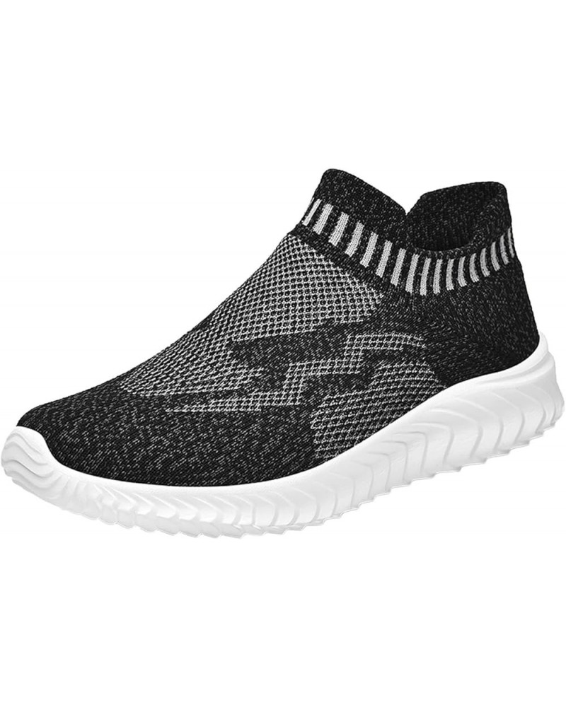 Canvas Slip On Sneakers Running Sneakers for Women Fashion Sneakers for Women Shoe Laces for Sneakers B-black $12.70 Fashion ...