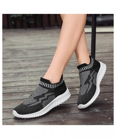 Canvas Slip On Sneakers Running Sneakers for Women Fashion Sneakers for Women Shoe Laces for Sneakers B-black $12.70 Fashion ...