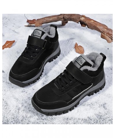 Snow Boot for Women Women's Mid Calf Snow Boots Waterproof Womens Size 12 Wide Snow Boots Chunky Heel Winter Boots for Women ...