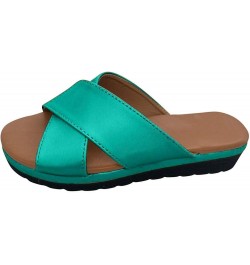 Sandals for Women Platform Gibobby Women's 2019 New Comfy Shoe Summer Beach Travel Shoes Fashion Sandal Ladies Shoes Z5-green...