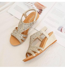 sandals women platform wedge Slipper maroon heels for women women orange sandals white strappy heels Z 04-a $12.39 Sandals