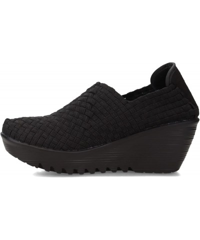 Women's, Gem Slip-on Wedge Shoe Black $25.26 Pumps