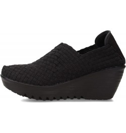 Women's, Gem Slip-on Wedge Shoe Black $25.26 Pumps