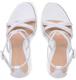 High Heels Cross Strap Super Heel Sandals Banquet Shoes Fashion Women's Shoes-White||43 43 White $36.45 Sandals