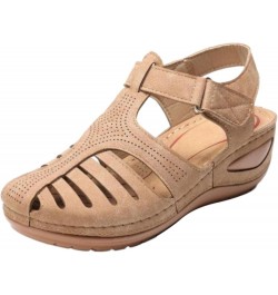 Comfy Women's Sandals Orthopedic Sandals Or Women Womens Brown Sandals Sandals with Arch Support for Women Mens Walking Sanda...