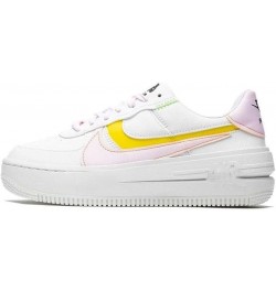 Air Force 1 Platform White/Pearl Pink-Opti Yellow Womens Size 9 $47.46 Athletic Shoes