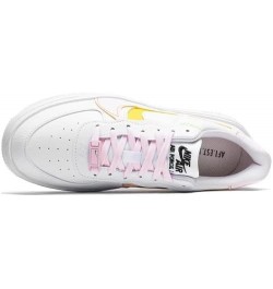 Air Force 1 Platform White/Pearl Pink-Opti Yellow Womens Size 9 $47.46 Athletic Shoes