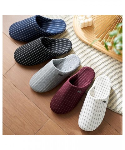 Winter Slippers for Women Indoor，Lightweight Linen Slippers， Unisex Men's and Women's Memory Foam Slippers ， Non-Slip Shoes L...