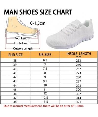 Womens Men Air Cushion Mesh Breathable Non Slip Running Walking Shoes White Sole Women Work Fashion Gym Sneakers Corgi $20.08...