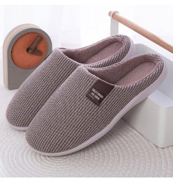 Men Home Slippers Winter Home Barefoot Casual Floor Shoes Fashion Cute Printing Non Slip Casual House Slippers for Women D-d ...