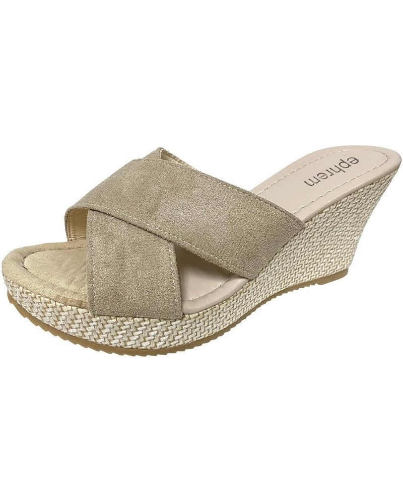 Flip Flop Slippers Women Arch Support Cloud Slides For Women Sandals For Women Black Sandals Women Sandals Women Beach Beige-...