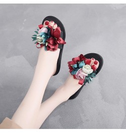 Womens Platform Sandals Slippers Soft Low Heel Strappy Sandals Dress Shoes Tie Up Stiletto High Heeled Dress Pumps Shoes Wine...