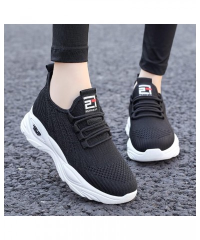 Women's Canvas Slip On Shoes Casual Flats Comfort Sneakers, Womens Sneakers Size 11 White Sneakers for Women Z 02-black $20.8...