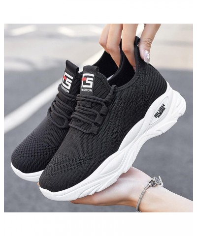 Women's Canvas Slip On Shoes Casual Flats Comfort Sneakers, Womens Sneakers Size 11 White Sneakers for Women Z 02-black $20.8...