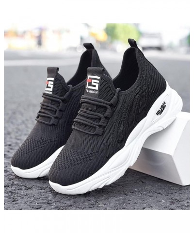 Women's Canvas Slip On Shoes Casual Flats Comfort Sneakers, Womens Sneakers Size 11 White Sneakers for Women Z 02-black $20.8...