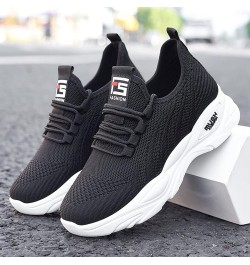 Women's Canvas Slip On Shoes Casual Flats Comfort Sneakers, Womens Sneakers Size 11 White Sneakers for Women Z 02-black $20.8...