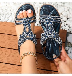 Womens Bow Tie Sandals Slingback Sandals Glamorous Sandals Elastic Ankle Strap Casual Bohemian Beach Wide Womens Sandals Dark...